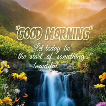 Good morning meme for loved ones with inspiring message