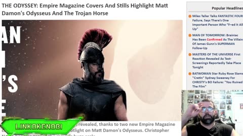 Empire Magazine Showing Images Of Odysseus Movie