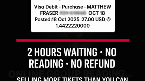 🎙️ THE READING THAT NEVER HAPPENED