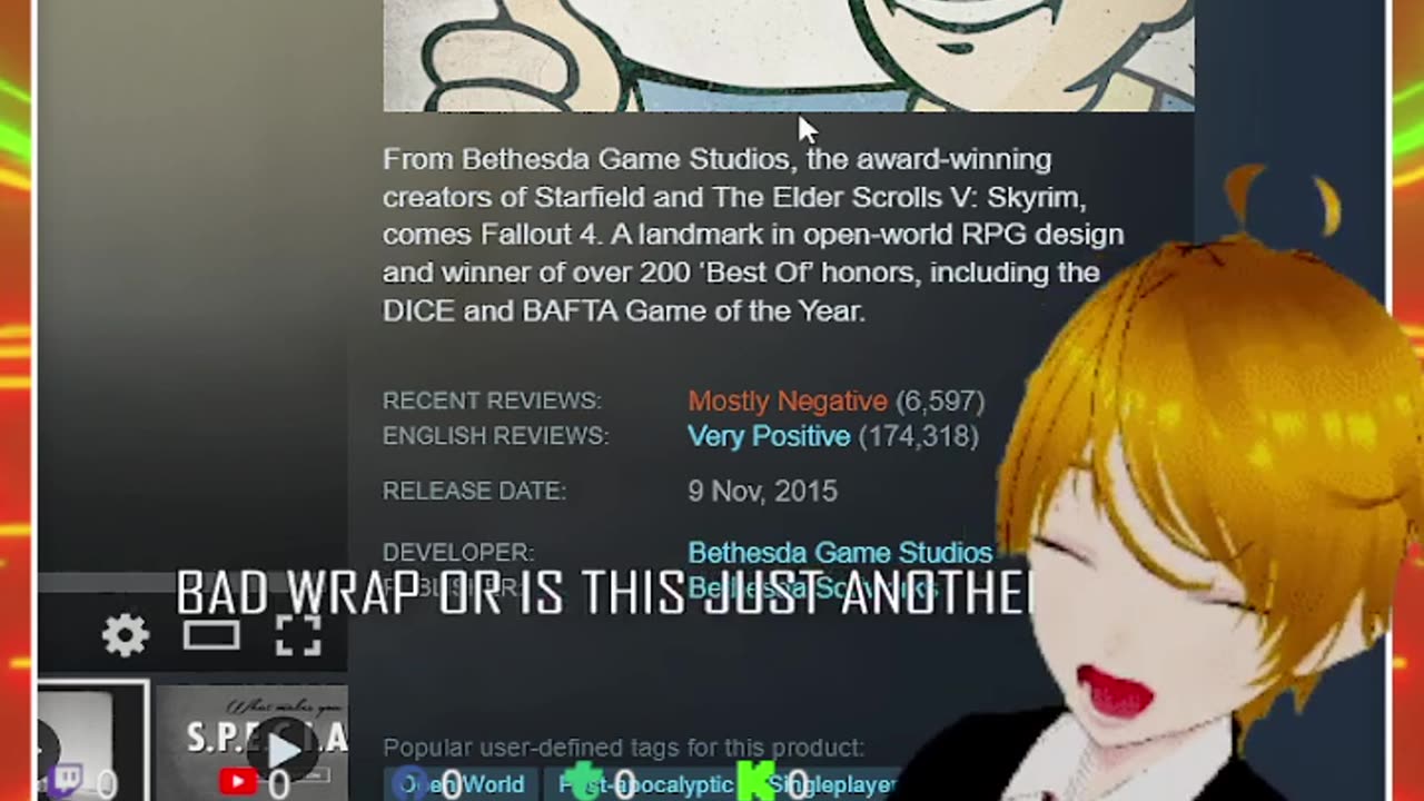 What the hell is going on with Fallout 4 on Steam?! #gaming #fallout4