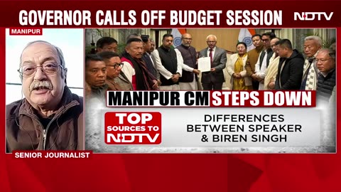 Manipur CM Resign | N Biren Singh Quits As Chief Minister 2 Years After Manipur Violence Began