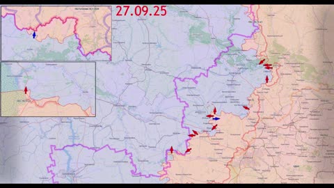 📌 RUSSIAN OFFENSIVES PRESS FORWARD ACROSS MULTIPLE AXES