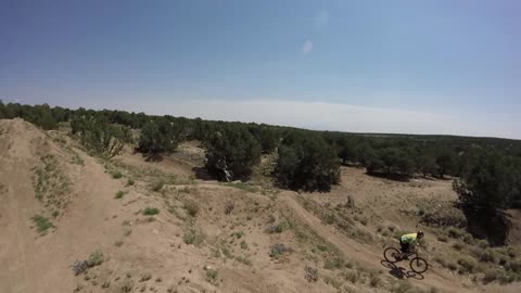 Playing Bikes in Santa Fe
