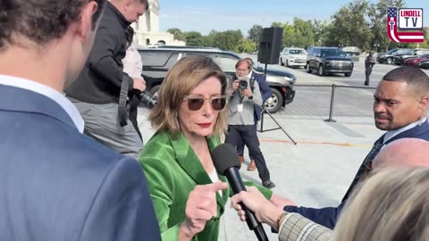 Nancy Pelosi LOSES IT, goes BERSERK and yells at reporter when asked, "why did you refuse the ...