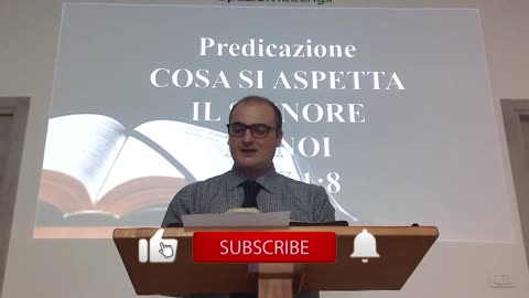 Cosa Si Aspetta il Signore da Noi