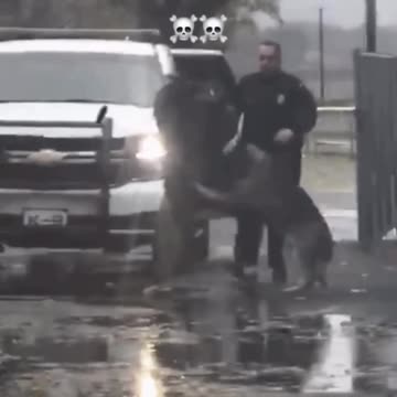 Officer sends his partner to handle business