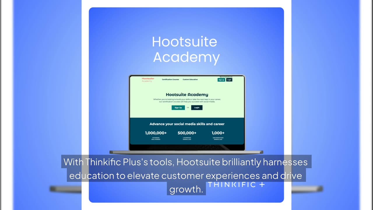 How Hootsuite Educates & Engages 500,000+ Learners with Thinkific