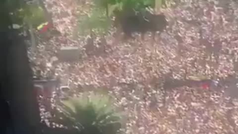 Millions of Venezuelans Take to the Street in Celebration