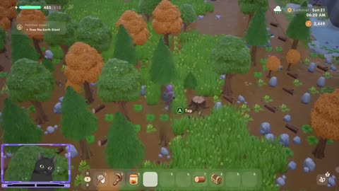 it is farming, divining and other stuff in the game