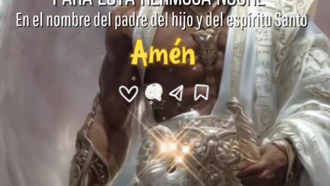 ORACIÓN PARA LA 🙏 🙌 NOCHE 🙏 🙌 ✨️ ♥️