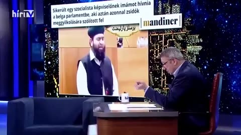 Parlamentben ISZLÁM muszlim arab HALÁL-IMA vs. Zsidók a belga parlamentbe