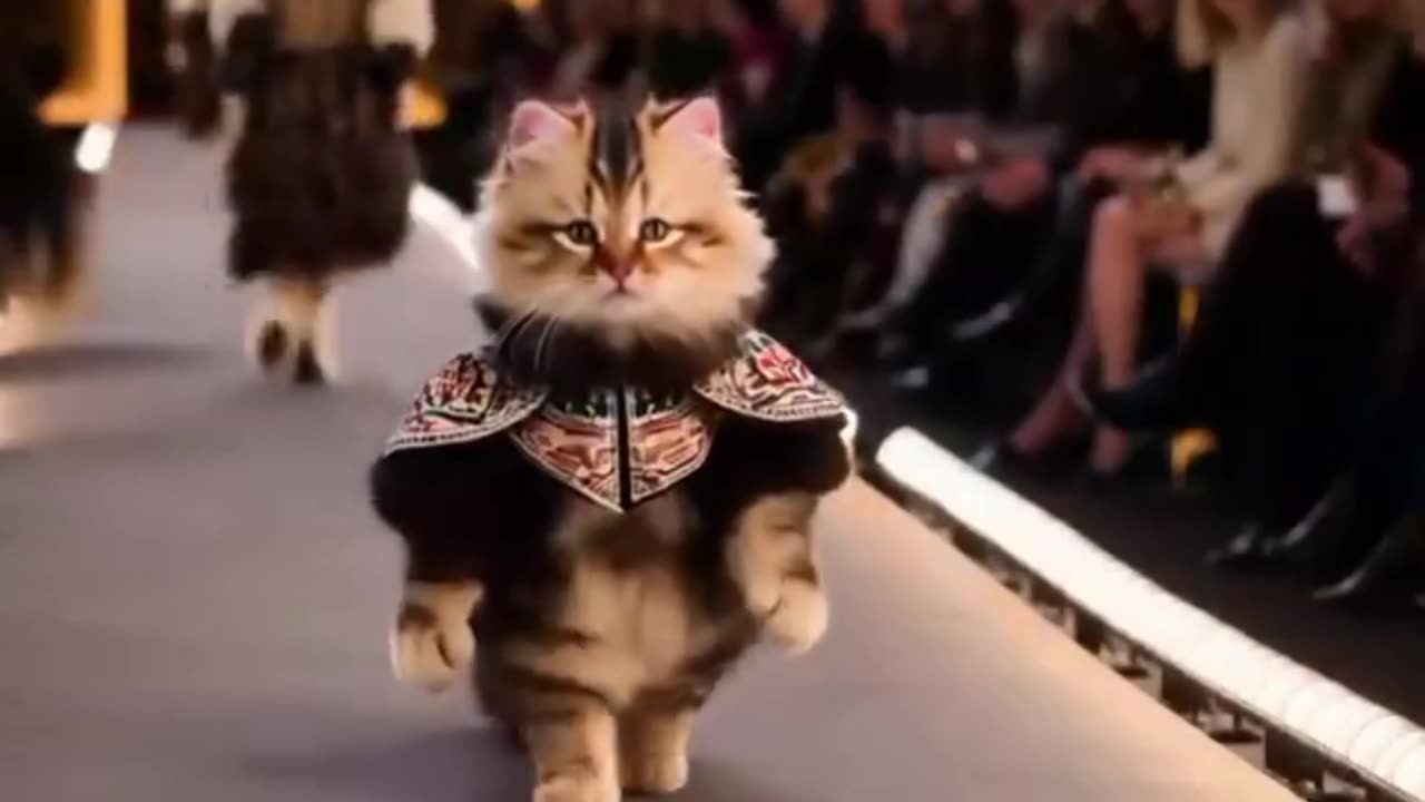 Cat walk video||Beautiful cat video
