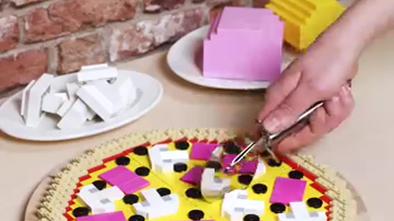 Pizza Capricciosa 🍕 Stop-Motion Animation