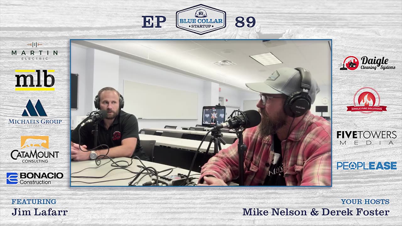 Blue Collar StartUp EP89: Behind the Badge - Warren County Sheriff Jim Lafarr