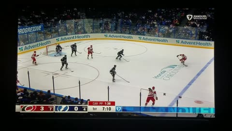 CAR vs TB - Hurricanes Lead 3-0