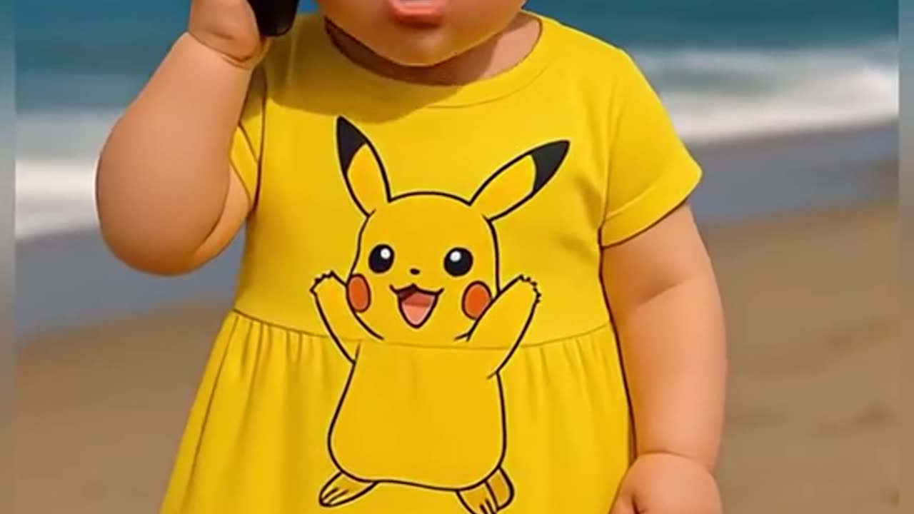 Hello Mama Baby 👶 | ضحكة طفل بالذكاء الاصطناعي تذوب القلب ❤️