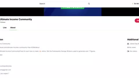 Ultimate Income Community 1