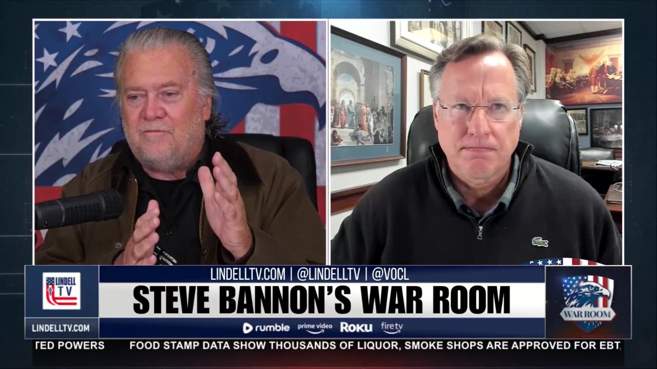 LIVE: STEVE BANNON'S WAR ROOM AM