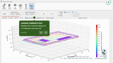 ELEK Safegrid v8 2024 software for designing and analyzing electrical ground circuits