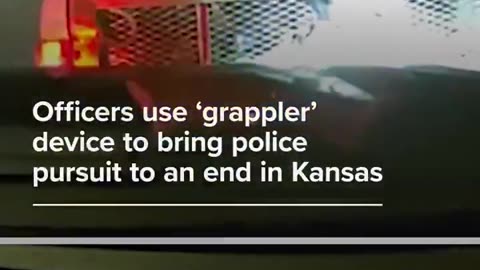Kansas police officer nabs stolen truck with the ‘Grappler’