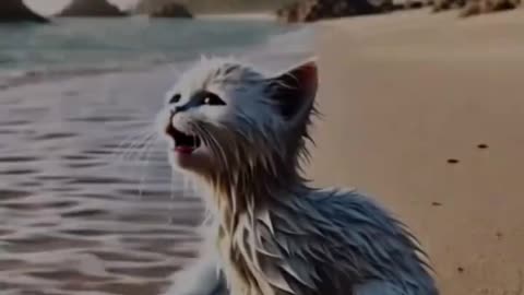 Cat animation video