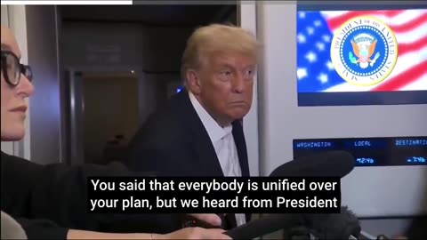 Trump Stressed What Comes First Before Any Talks of a Final Political Solution Is Rebuilding Gaza