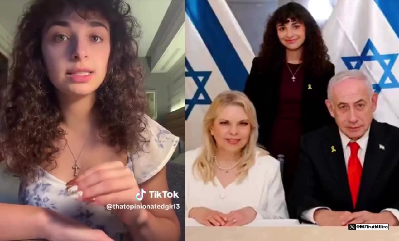 Netanyahu influencer doing that influence thingy