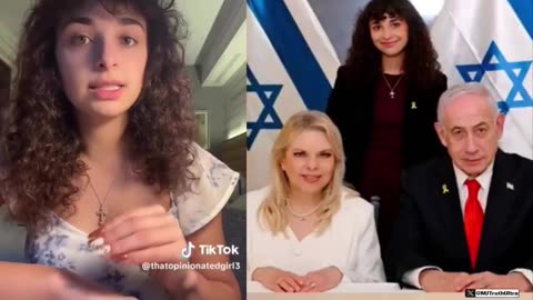 Netanyahu influencer doing that influence thingy 