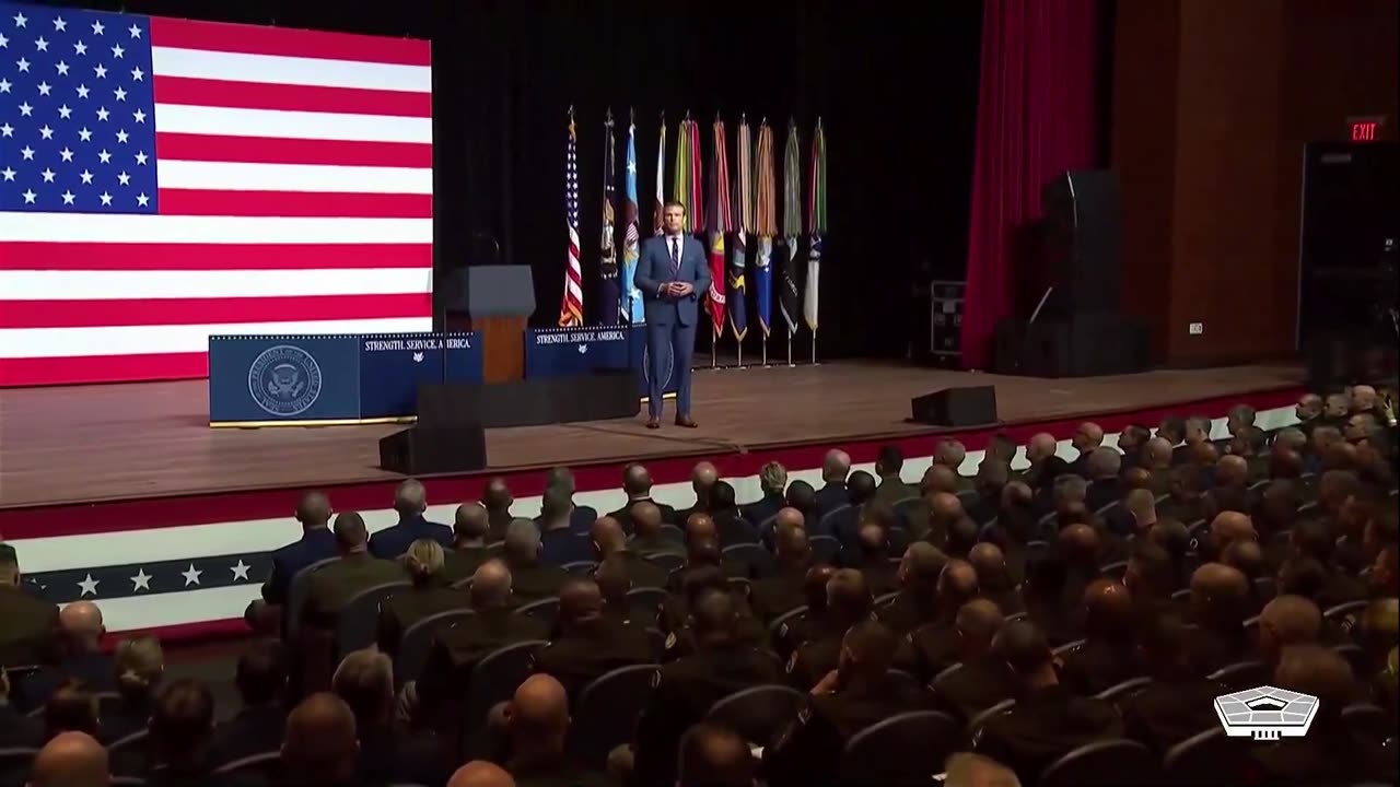 Secretary Of War Pete Hegseth Speaks To US Commanders On Military Readiness