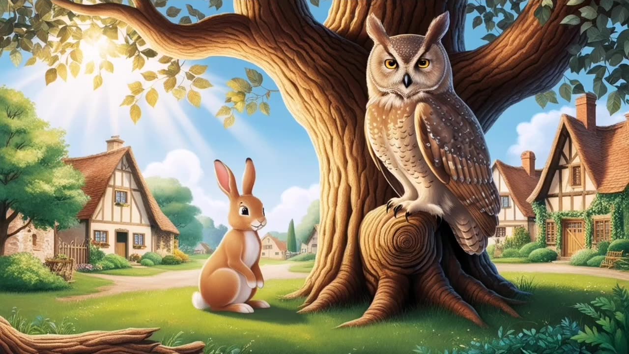 The Rabbit and the Wise Old Owl