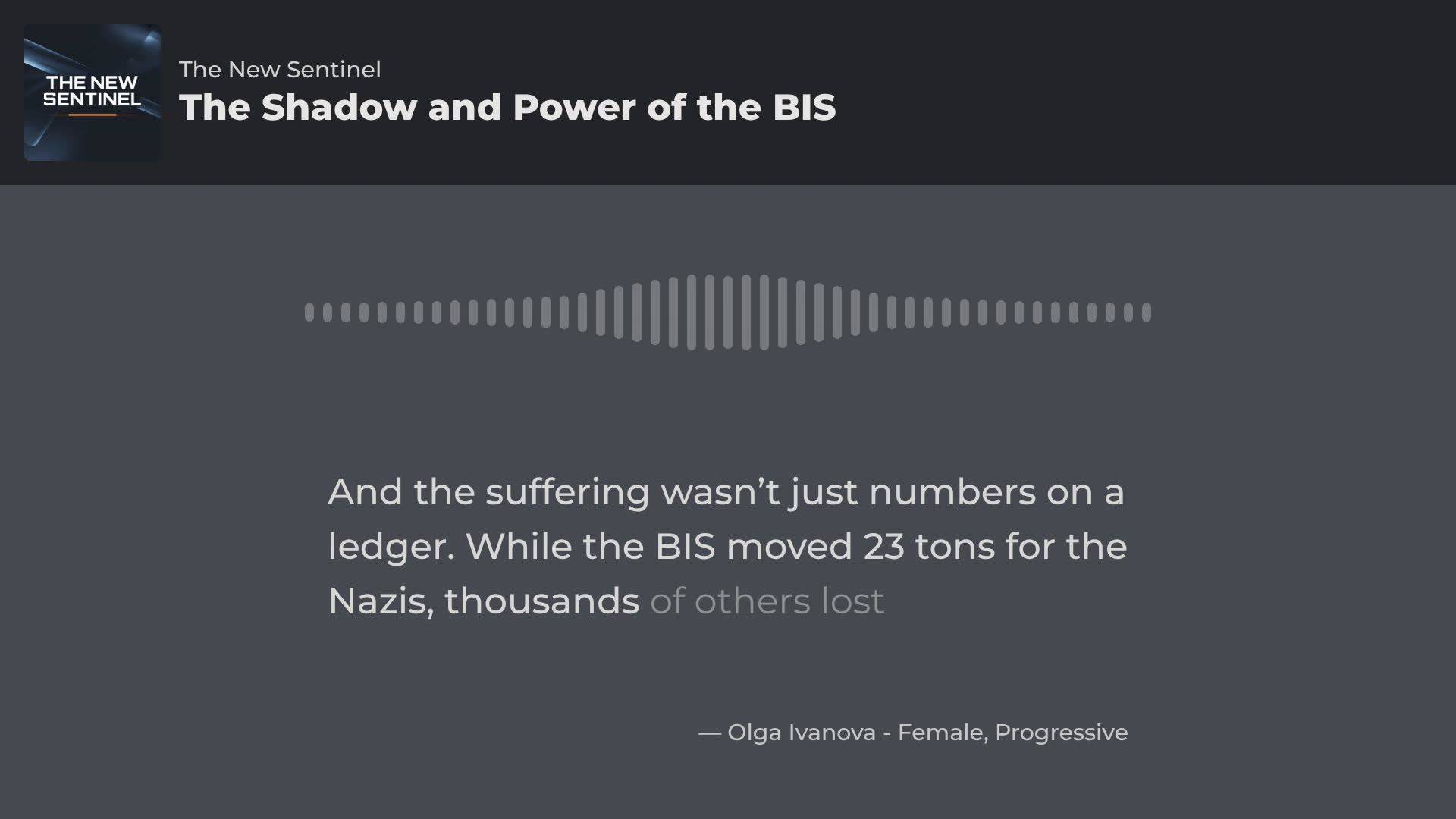The Shadow and Power of the BIS