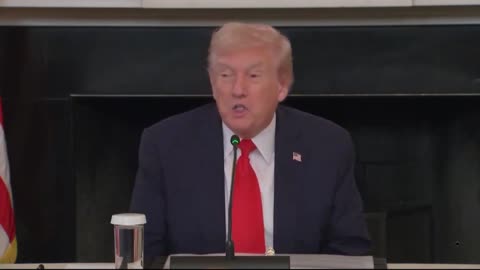 Trump "Under the Trump Administration, we're going after Antifa criminals and ....