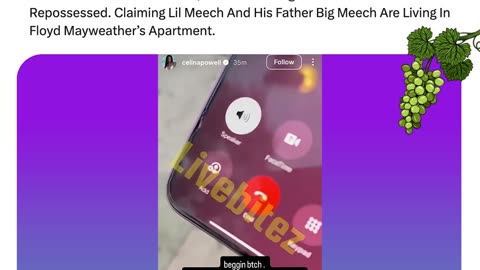Celina Powell Blasts Lil Meech, Claims Ferrari Repossessed & He’s Living In Mayweather’s Apartment