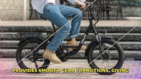 URLIFE E20 Electric Bike 250W Motor 48V 13AH 20 Inch Tires City Commuter Electric Bike