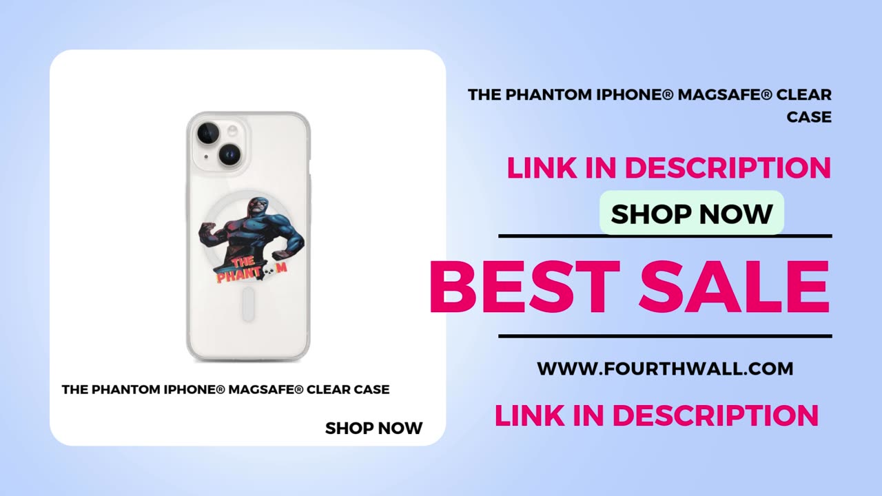 The Phantom iPhone® MagSafe® Clear Case