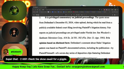 Hump Day Chat Time With MrCoop & Georgie @GeorgieslifeUnfiltered