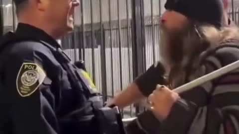 Federal agents KICK OVER a memorial for the woman who tried to run over fellow ICE agents..