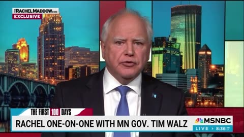 Tim Walz (D): President Musk Gave a Nazi Salute, Of Course He Did