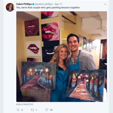 ERIKA Frantzve KIRK WAS DATING CABOT PHILLIPS