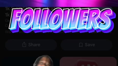 1K Followers on Tik Tok.