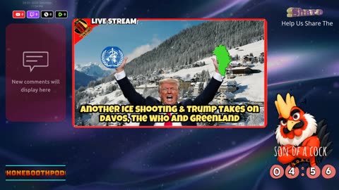 Another ICE Shooting & Trump Takes On Davos, The WHO and Greenland