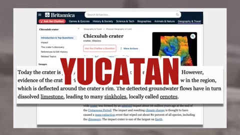 Fact Check: Video Does NOT Show Chicxulub Crater Made By Massive Asteroid Which Slammed Into Earth