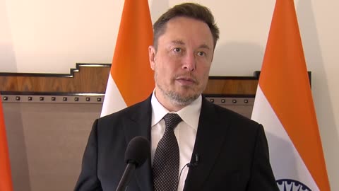 Elon musk on Meeting Modi