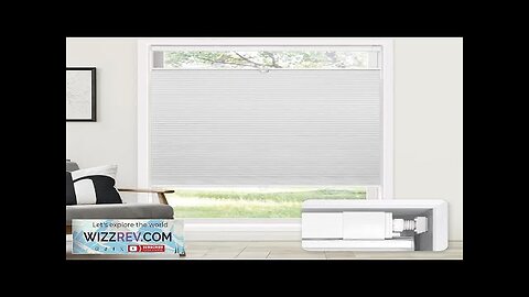 LazBlinds No Tools No Drill Cordless Cellular Shades Custom Cut to Size Review