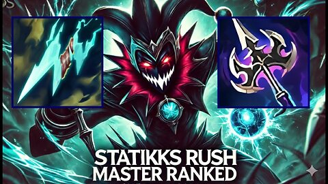 Statikks Assassin Shaco - S15 Master Ranked [League of Legends] Full Gameplay - Infernal Shaco