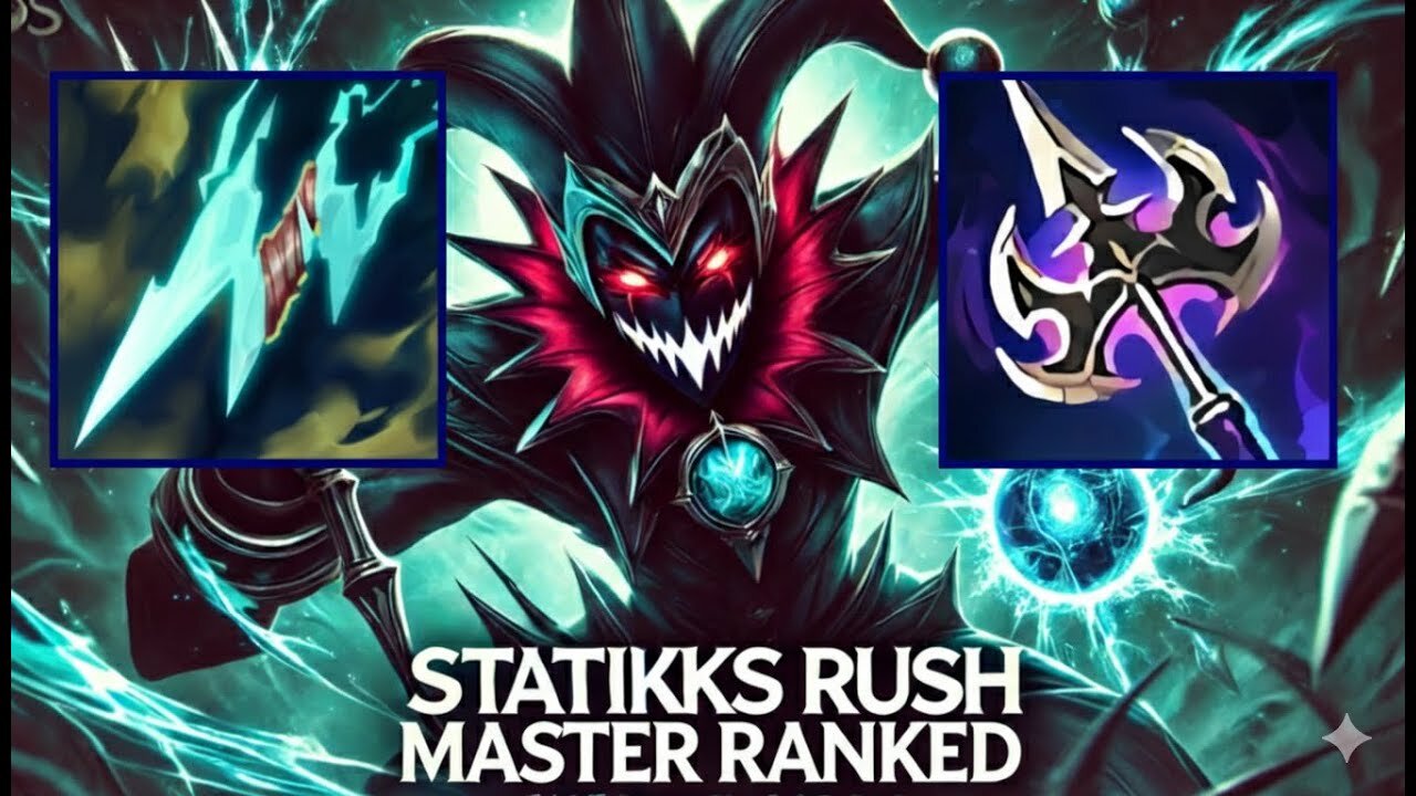 Statikks Assassin Shaco - S15 Master Ranked [League of Legends] Full Gameplay - Infernal Shaco