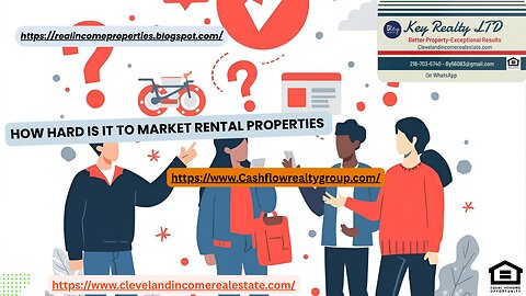 How hard is it to Market Rental Properties