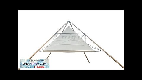 Outdoor Bamboo Lantern Teepee Indian Pyramid Tent Wedding Event Party Decor Camping Review