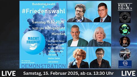🔴💥Live aus Ebersberg - Kundgebung und Gegenprotest💥