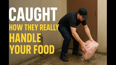 Restaurant caught doing THIS with your food😳🤢